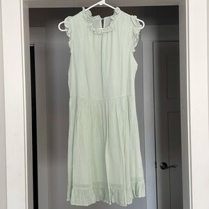 NWOT Teal Ruffle Dress